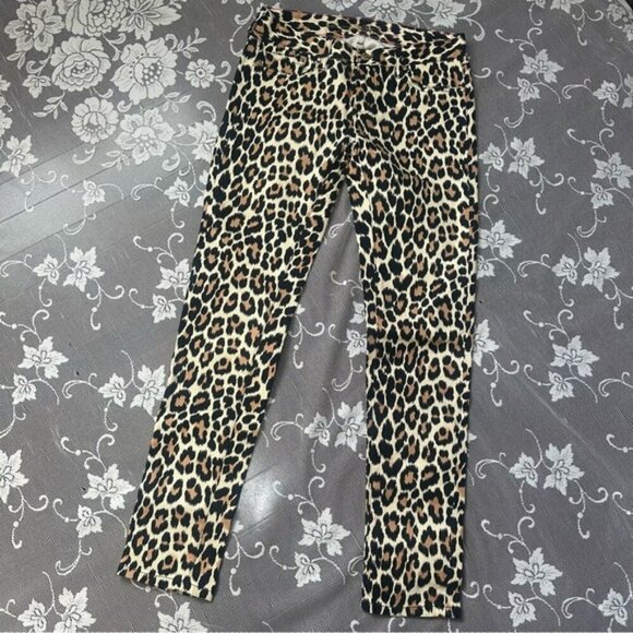Kate Spade Broome Street Leopard Print Jeans Sz 26 - Picture 5 of 16